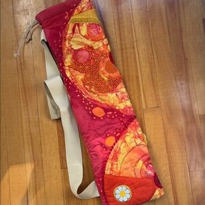 Colorful Yoga Mat Bag with Strap